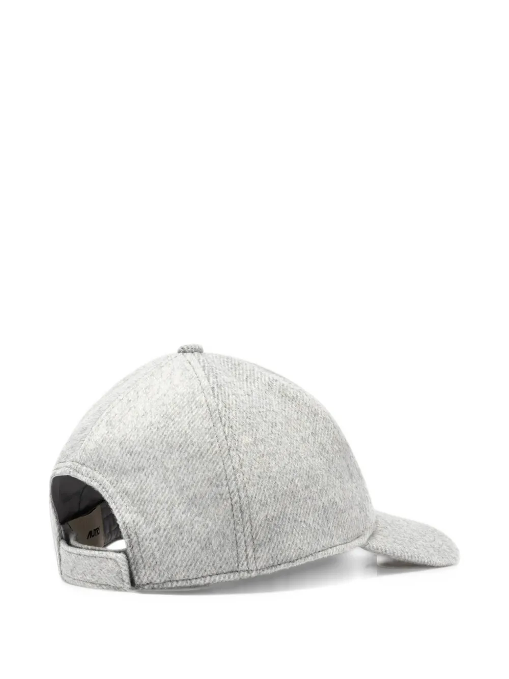 Autry wool baseball cap with embroidered logo Grijs