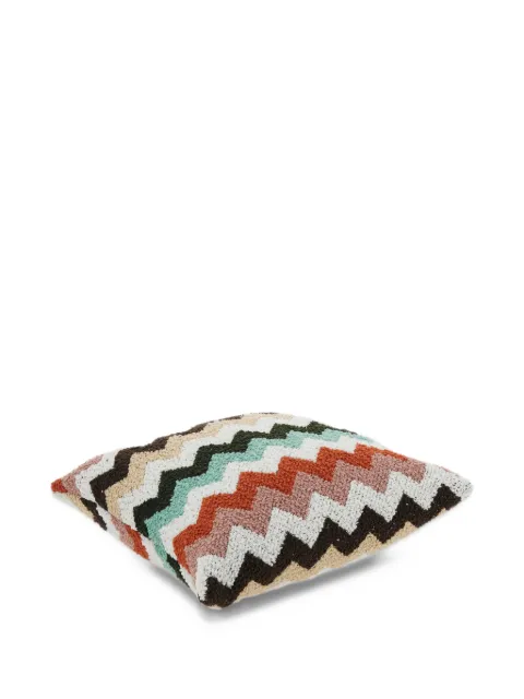 Missoni Home cojín Hedgehog con motivo zigzag