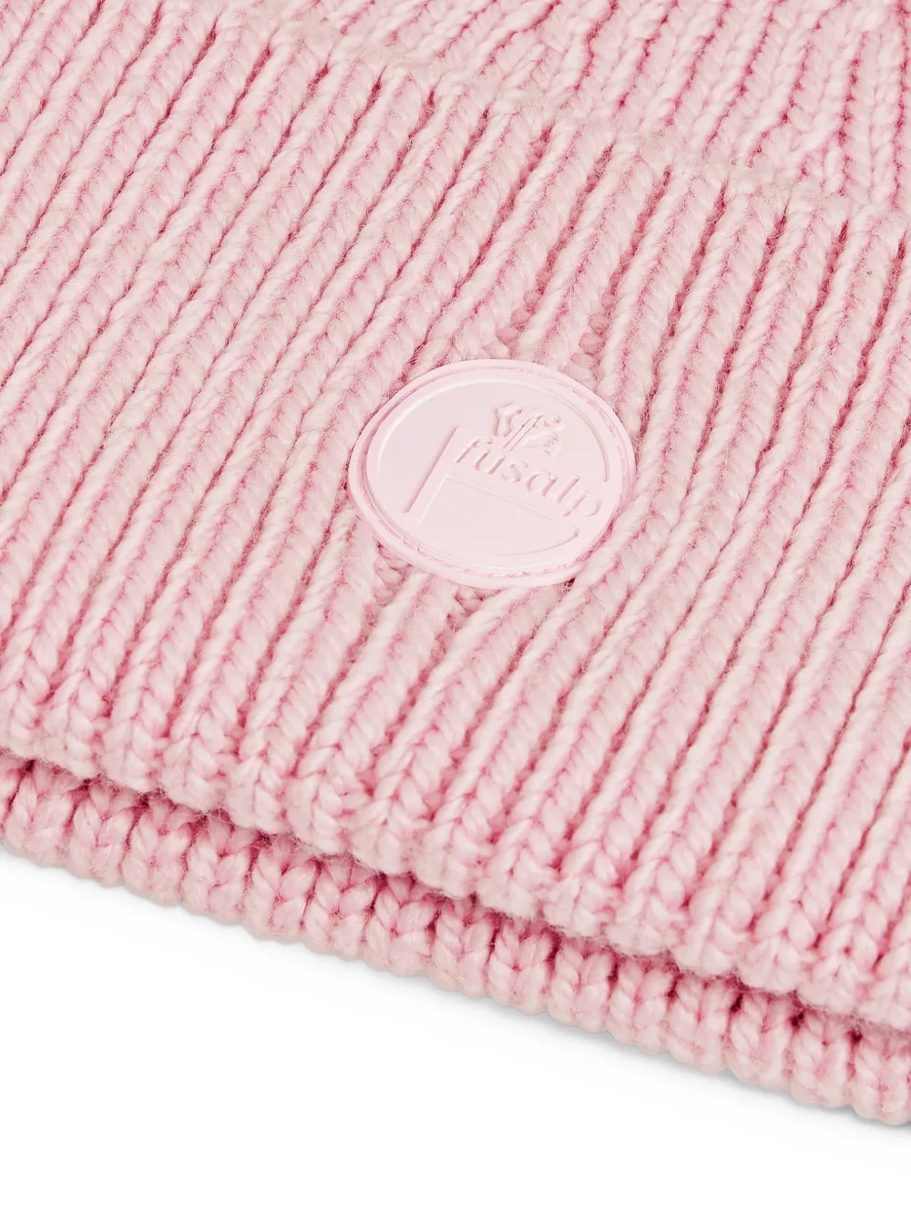 Fusalp Ribgebreide muts Roze