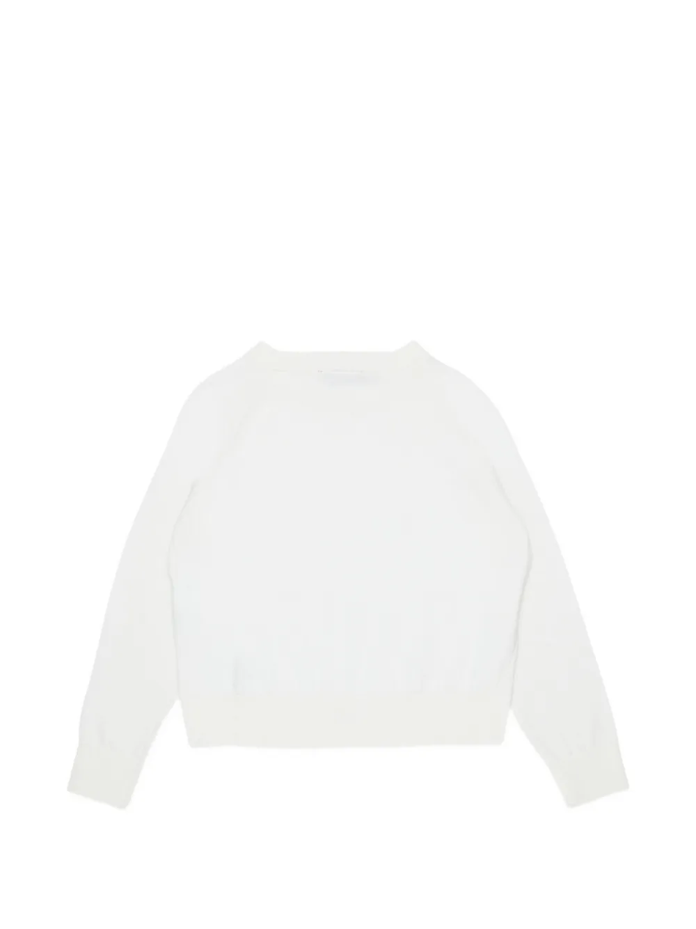MAX&Co. Kids logo-patch sweater Wit