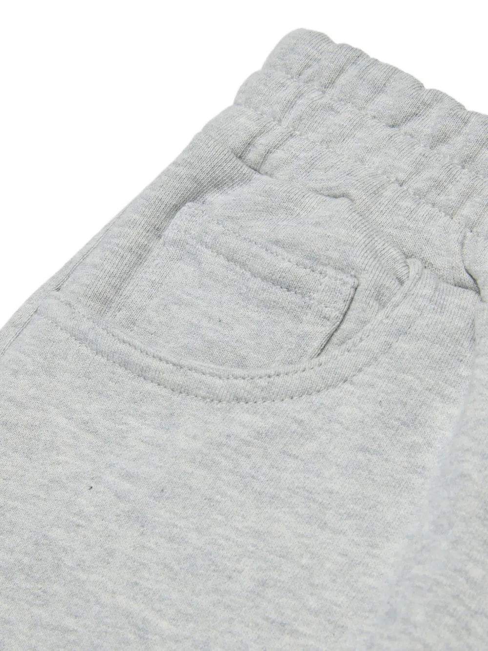 Marni Kids elasticated-waistband cotton trousers Grijs