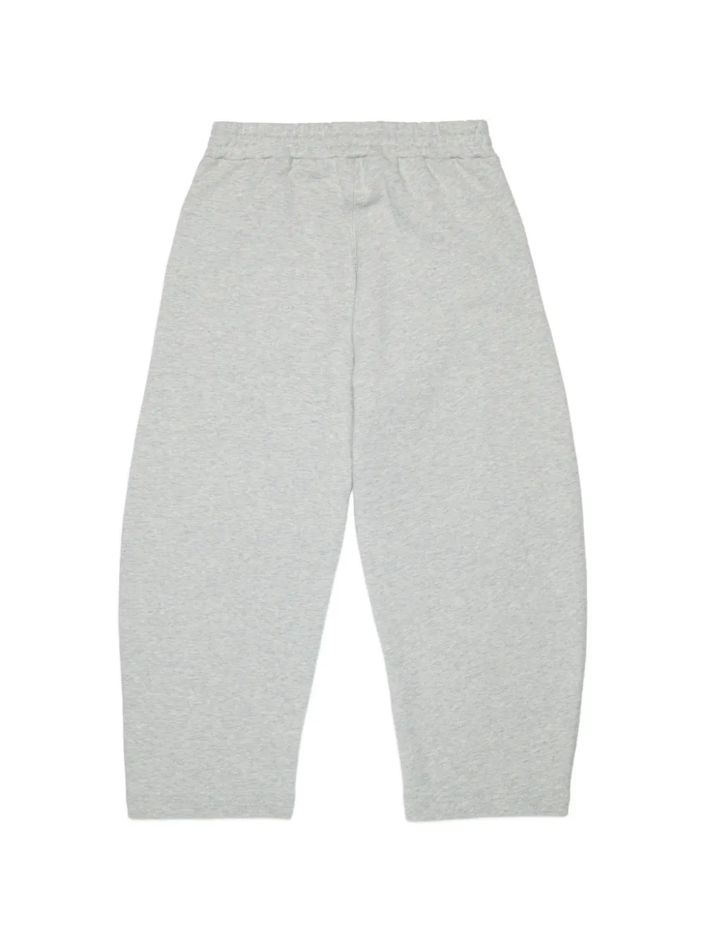 Marni Kids elasticated-waistband cotton trousers Grijs