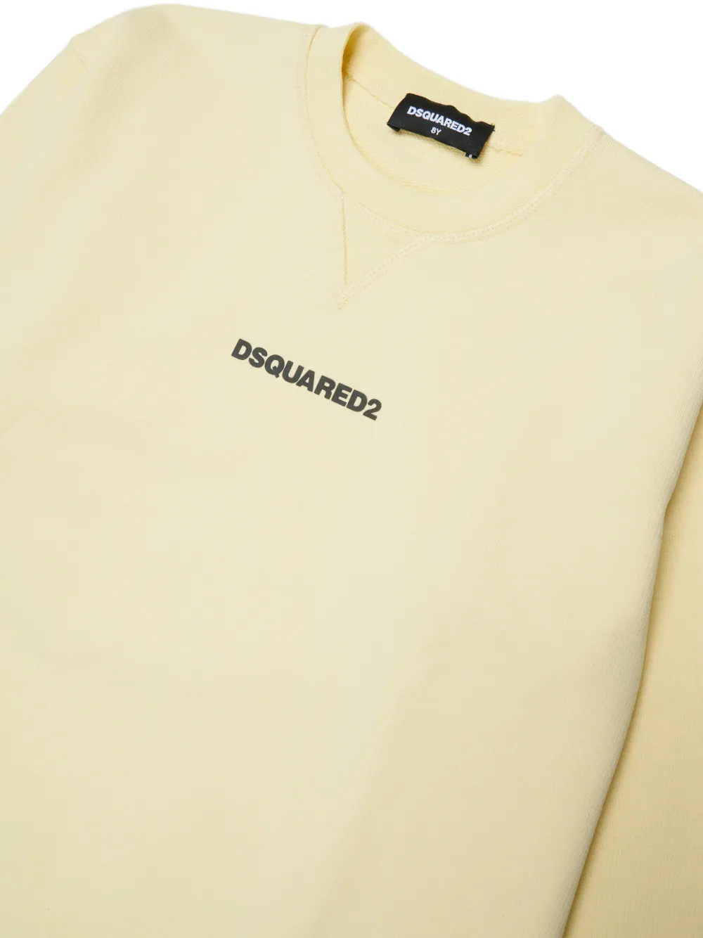 DSQUARED2 KIDS logo-print sweatshirt Beige