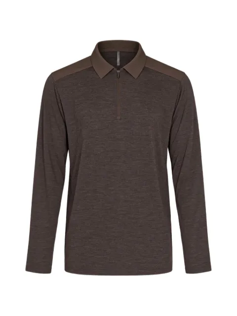 Arc'teryx Frame panelled long-sleeve polo shirt