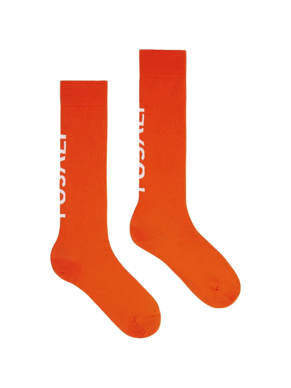 Fusalp Sock Pop logo-jacquard socks - Orange Fusalp Sock Pop logo-jacquard socks - Orange