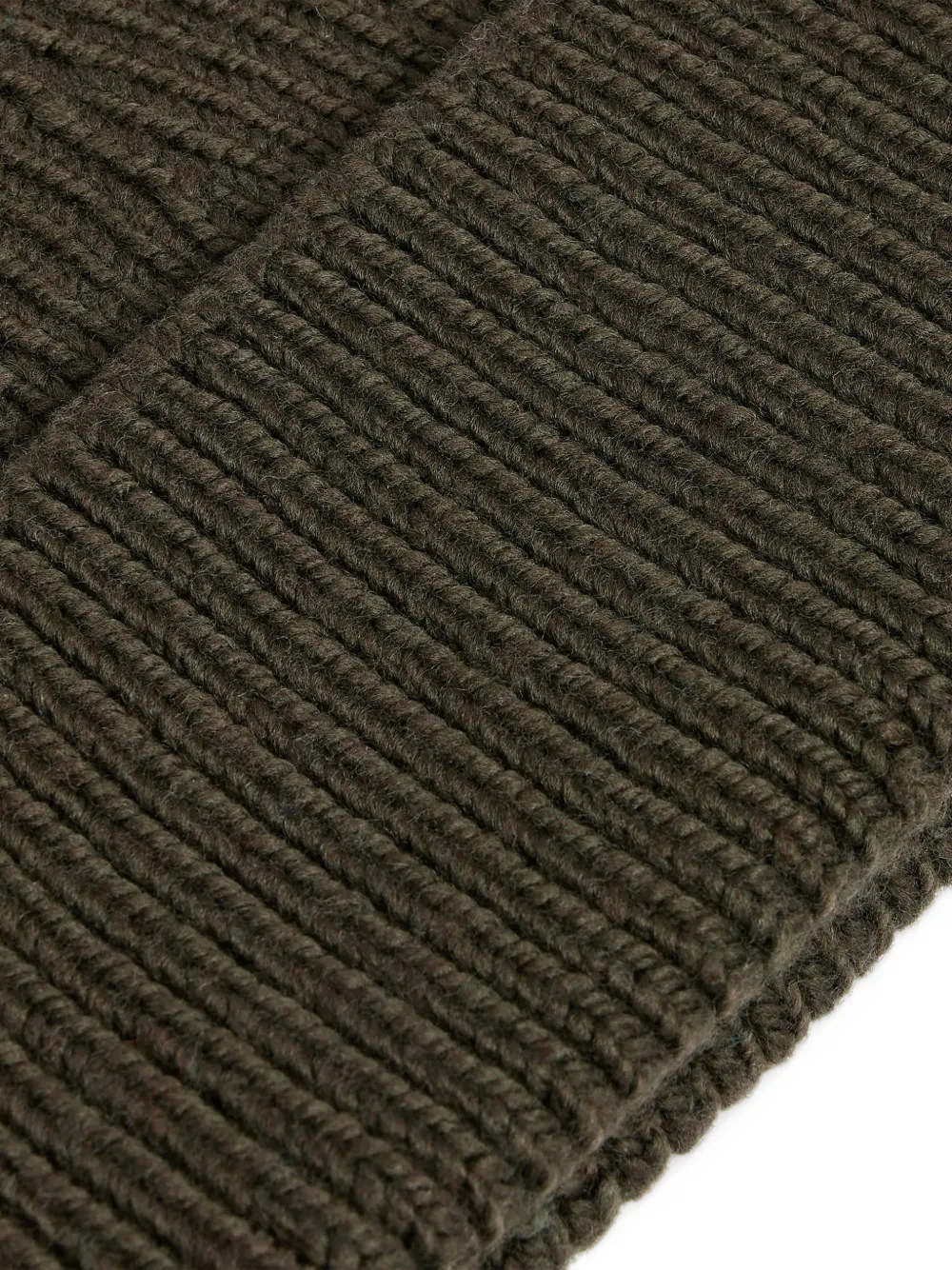 Fusalp ribbed-knit logo-patch beanie hat Groen