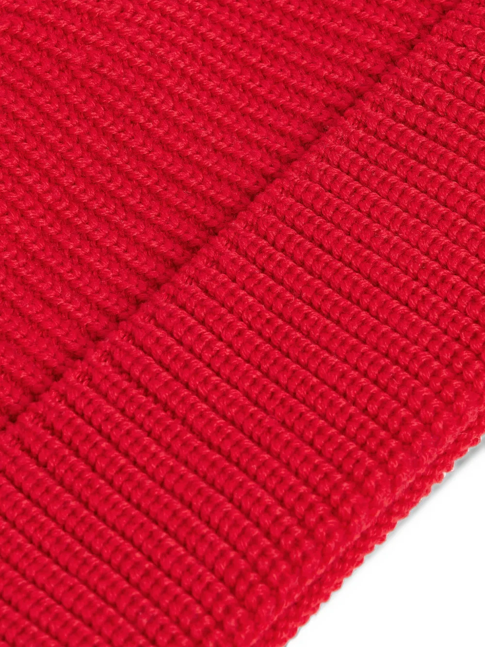 Fusalp Cosmic logo-patch beanie hat Rood