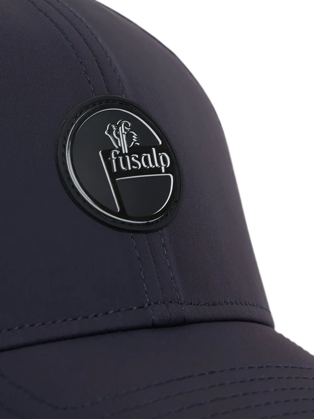 Fusalp Raining logo-patch cap Blauw