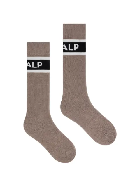 Fusalp Piste Pro logo-jacquard socks