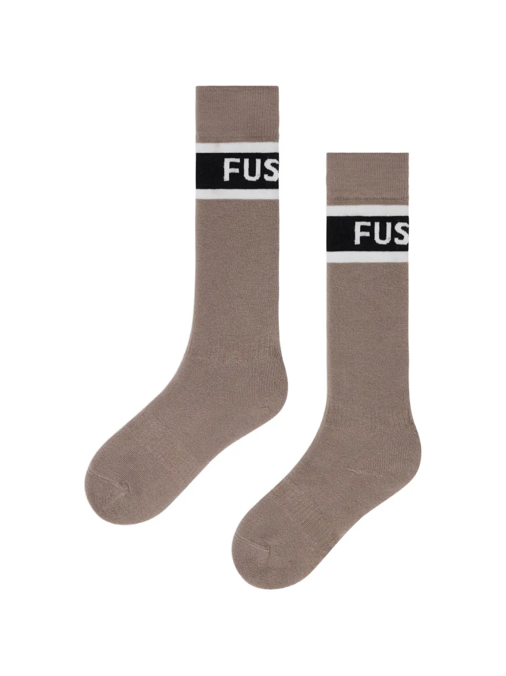 Fusalp Piste Pro logo-jacquard socks - Toni neutri