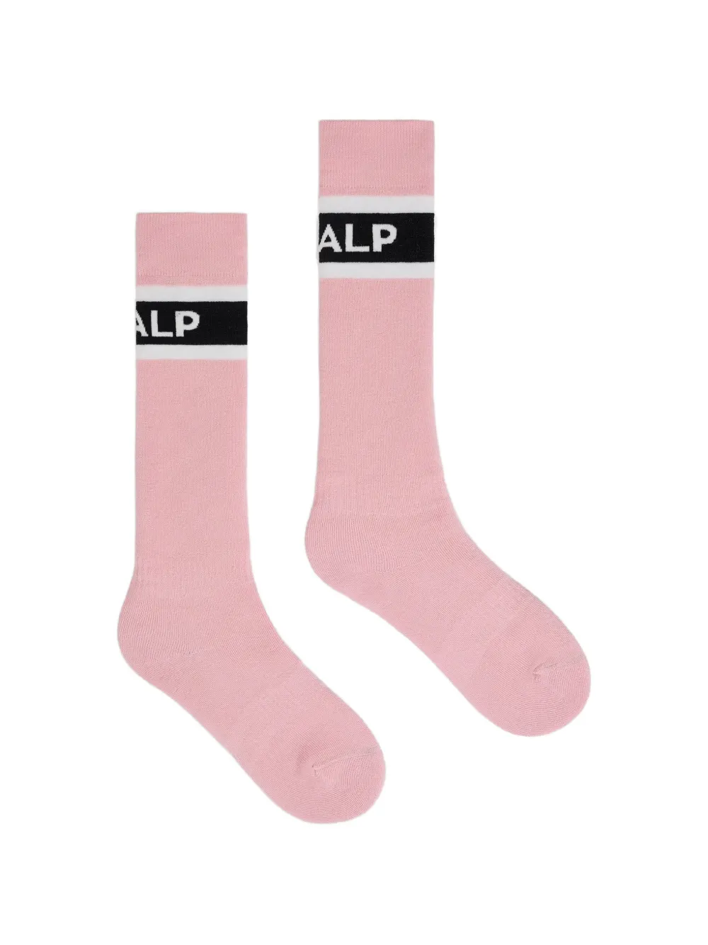 Fusalp Piste Pro logo-jacquard socks - Rosa