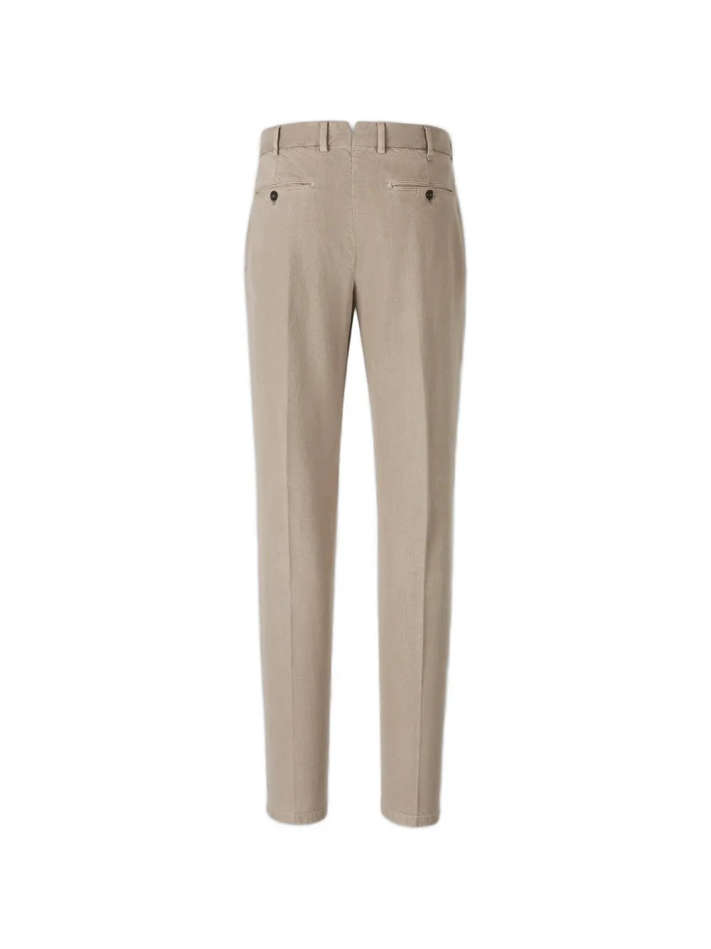 PT Torino pleated-waist tapered-leg trousers Beige