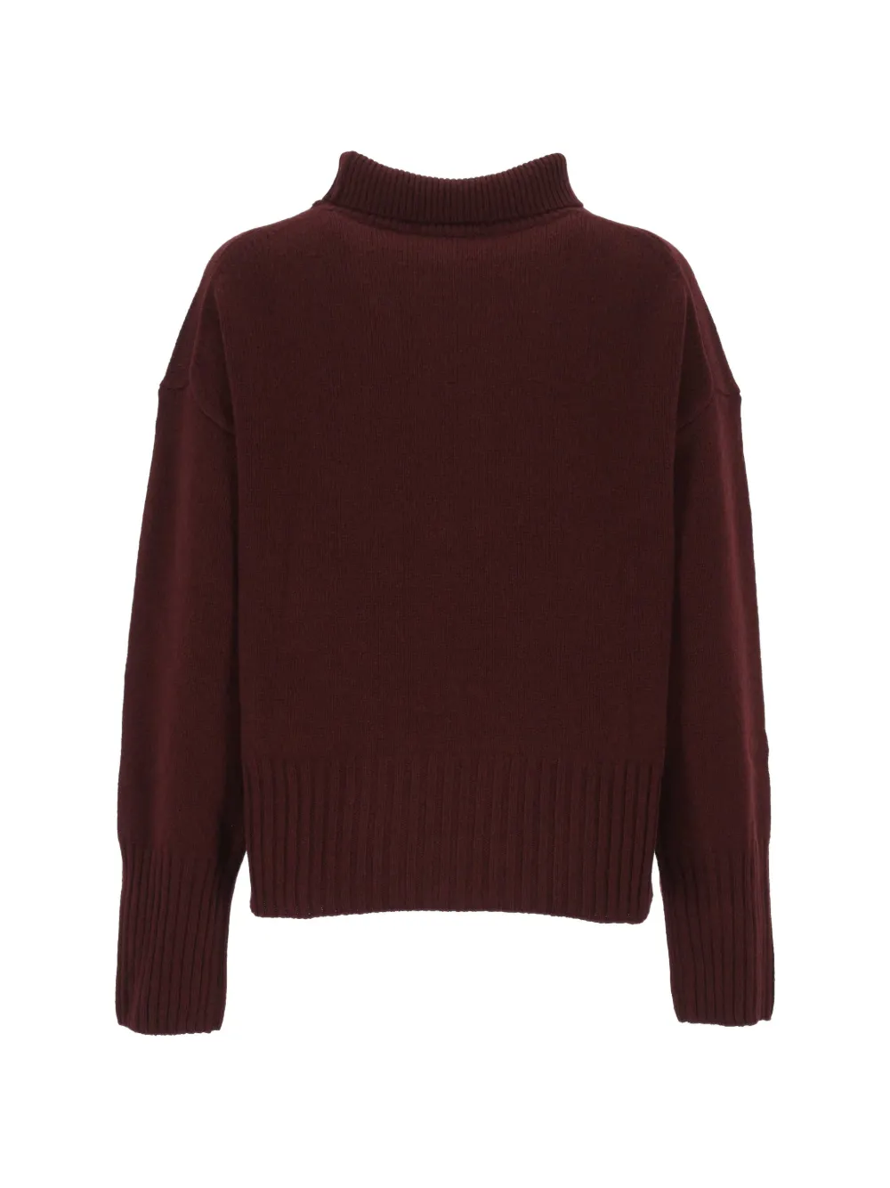 Peuterey ribbed-knit roll-neck sweater - Rosso