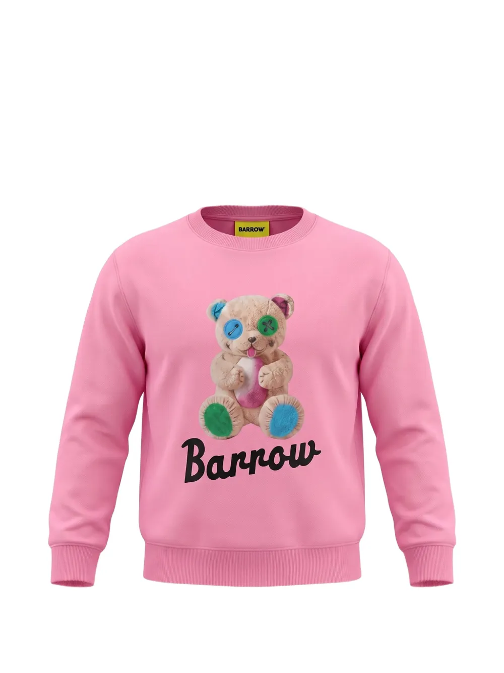 Barrow kids teddy bear-print sweater Roze
