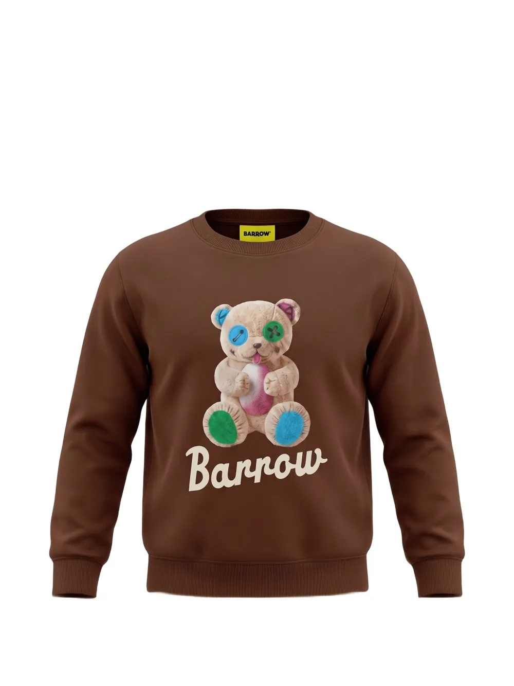 Barrow kids teddy bear-print sweater Bruin