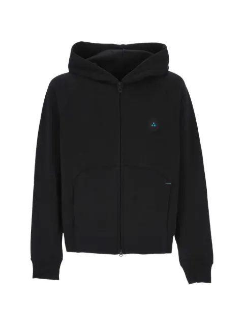 Peuterey logo-patch zip-up hoodie