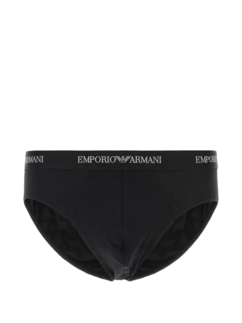 Emporio Armani briefs in stretch cotton jersey essential