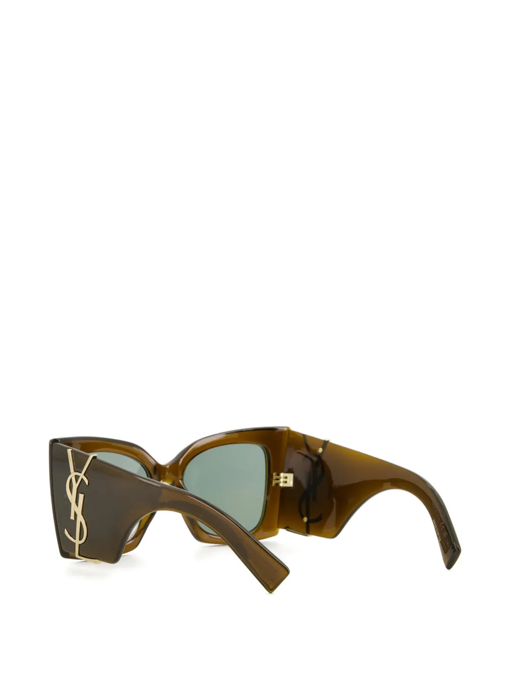 Saint Laurent Eyewear Sl M119 blaze crystal sunglasses Bruin