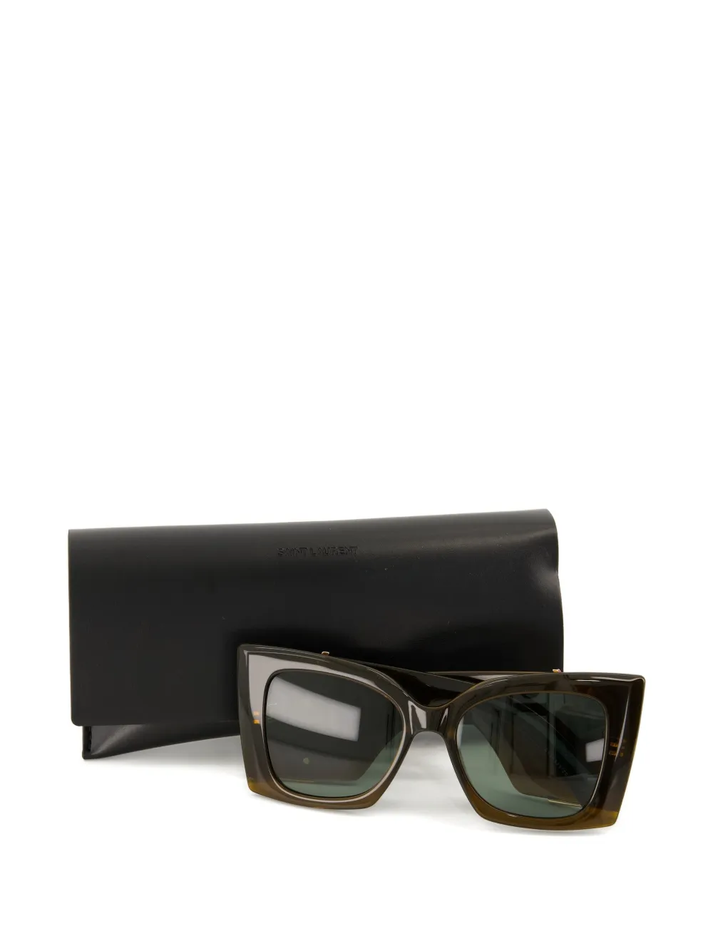 Saint Laurent Eyewear Sl M119 blaze crystal sunglasses Bruin