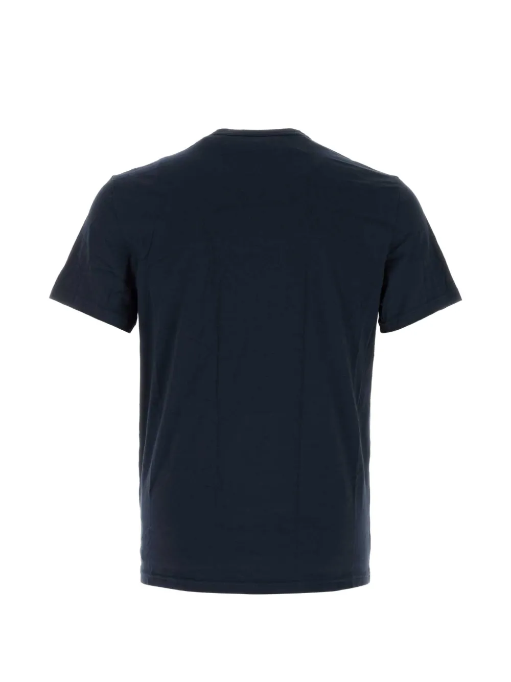 Emporio Armani short sleeve T-shirt in stretch cotton essential Blauw