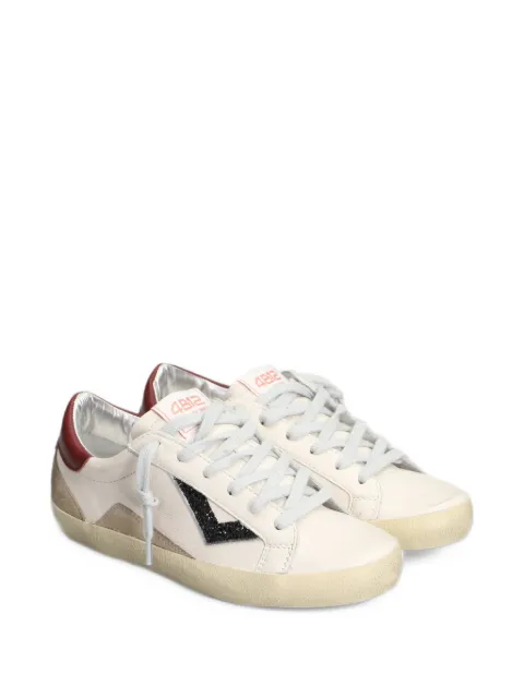 4B12 Suprime glitter-patch sneakers