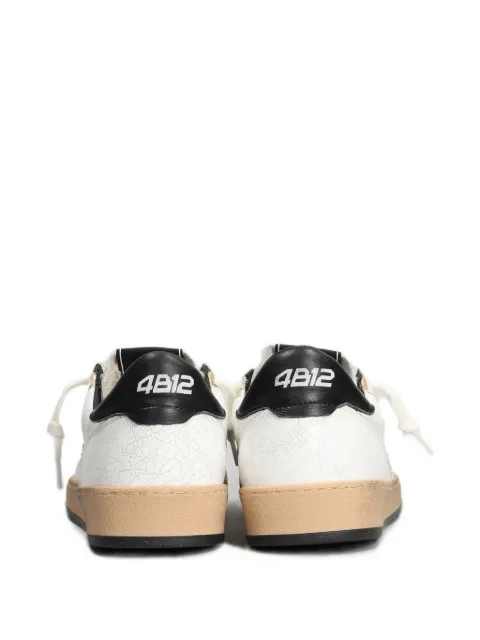 4B12 Playnew cracked-effect sneakers