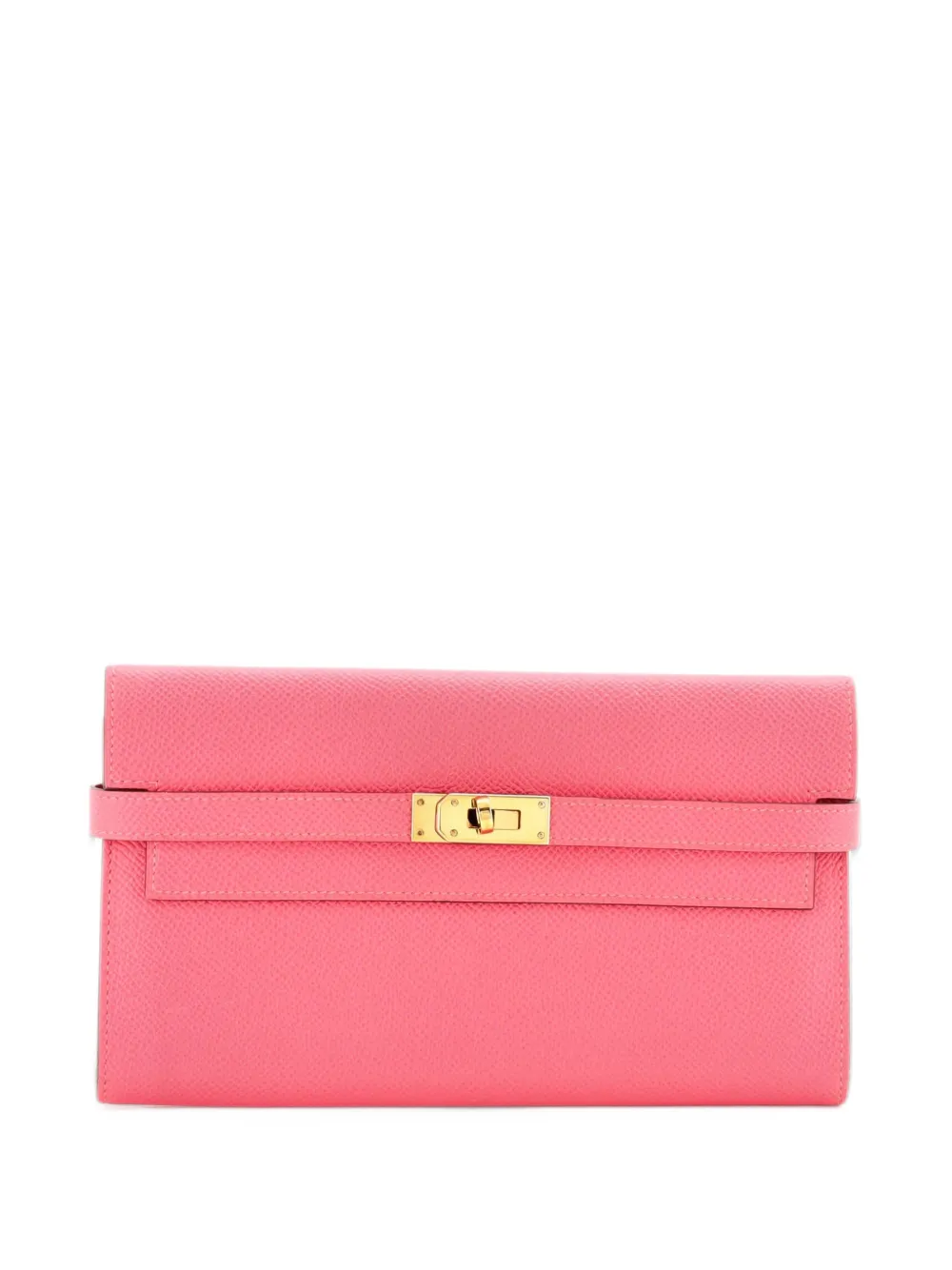 Hermès Pre-Owned Kelly Wallet Epsom Long small wallets - Pink