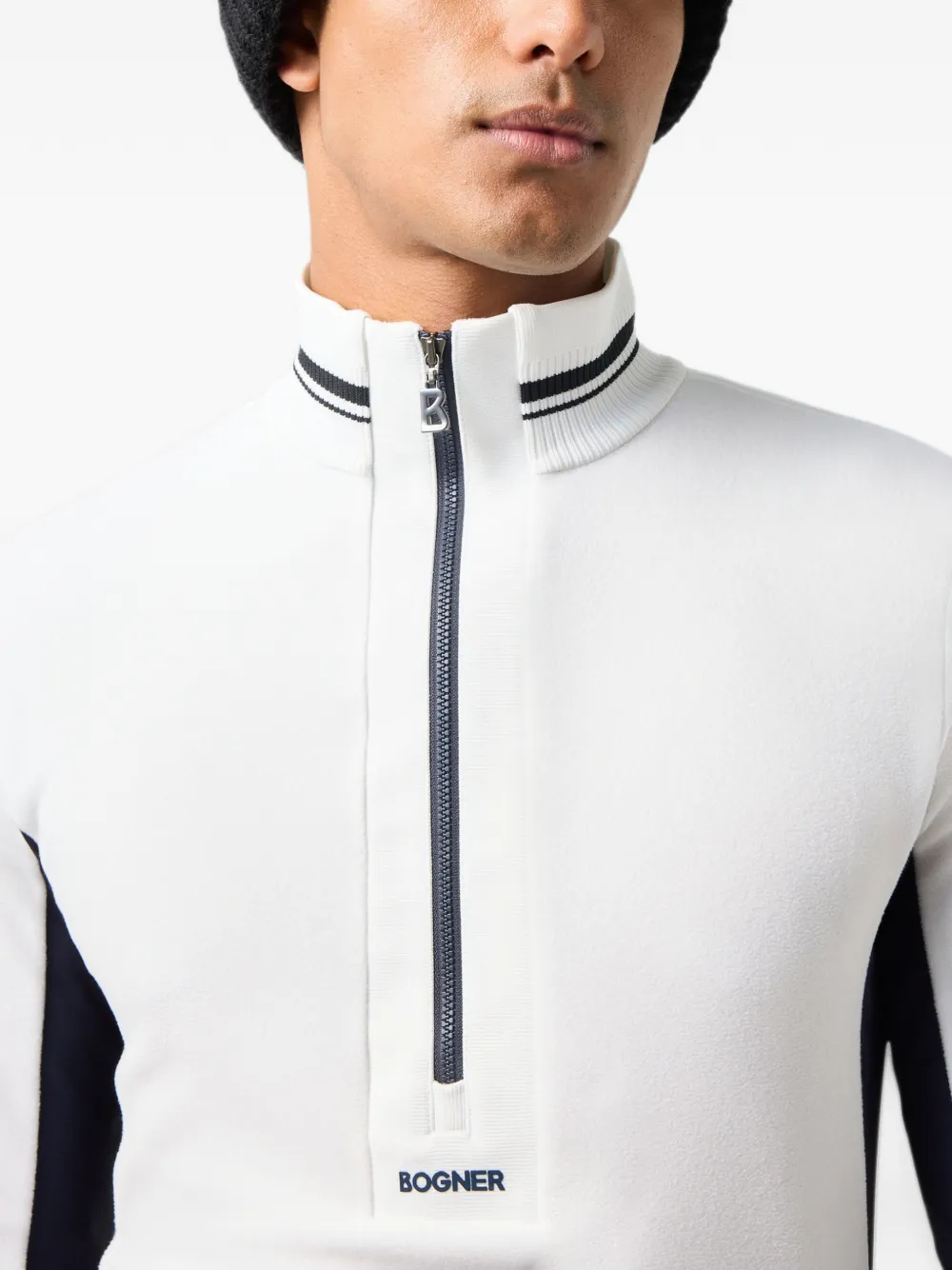 BOGNER Harvey fleece performance top Wit