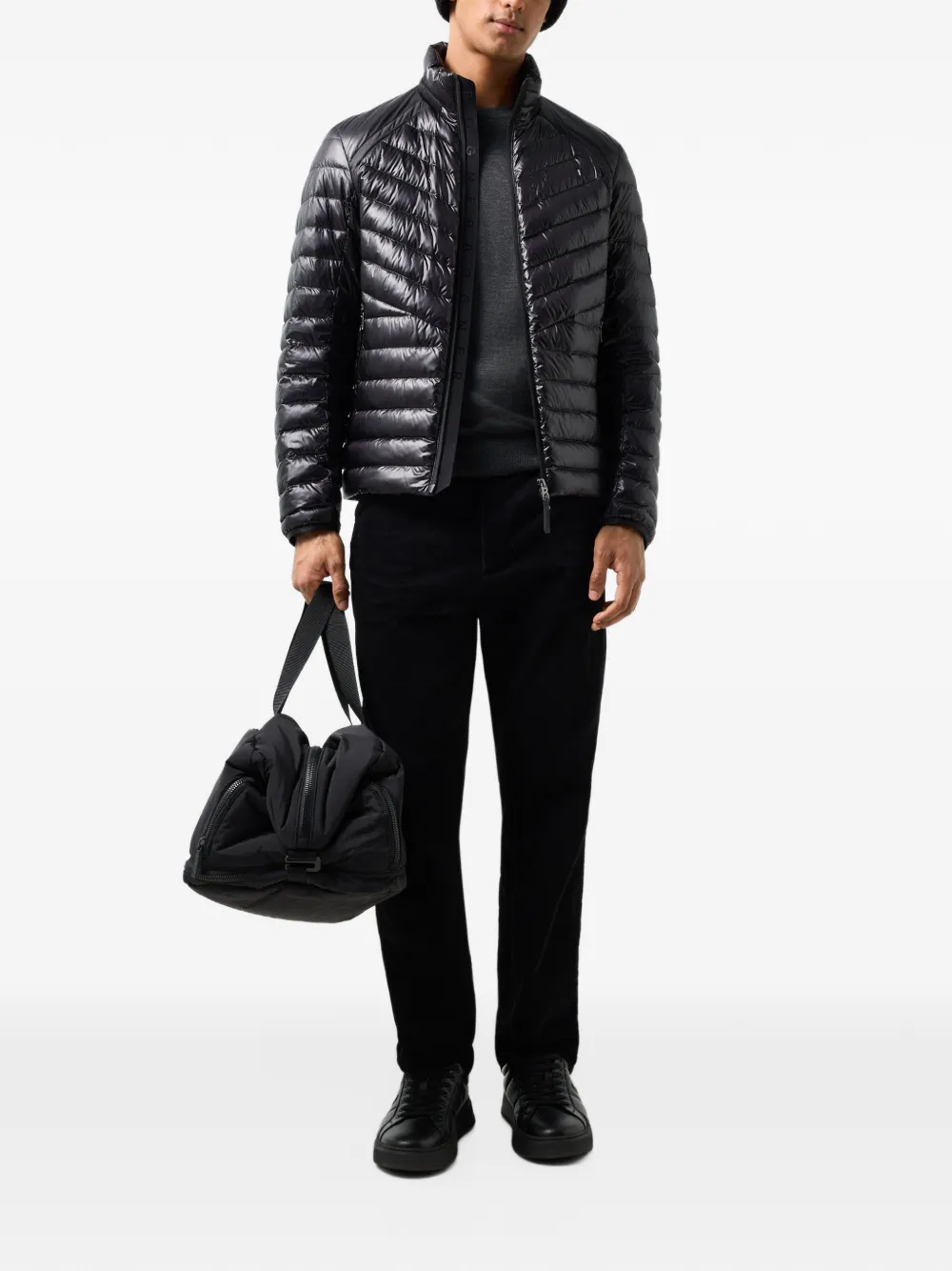 BOGNER Liman quilted down jacket Zwart