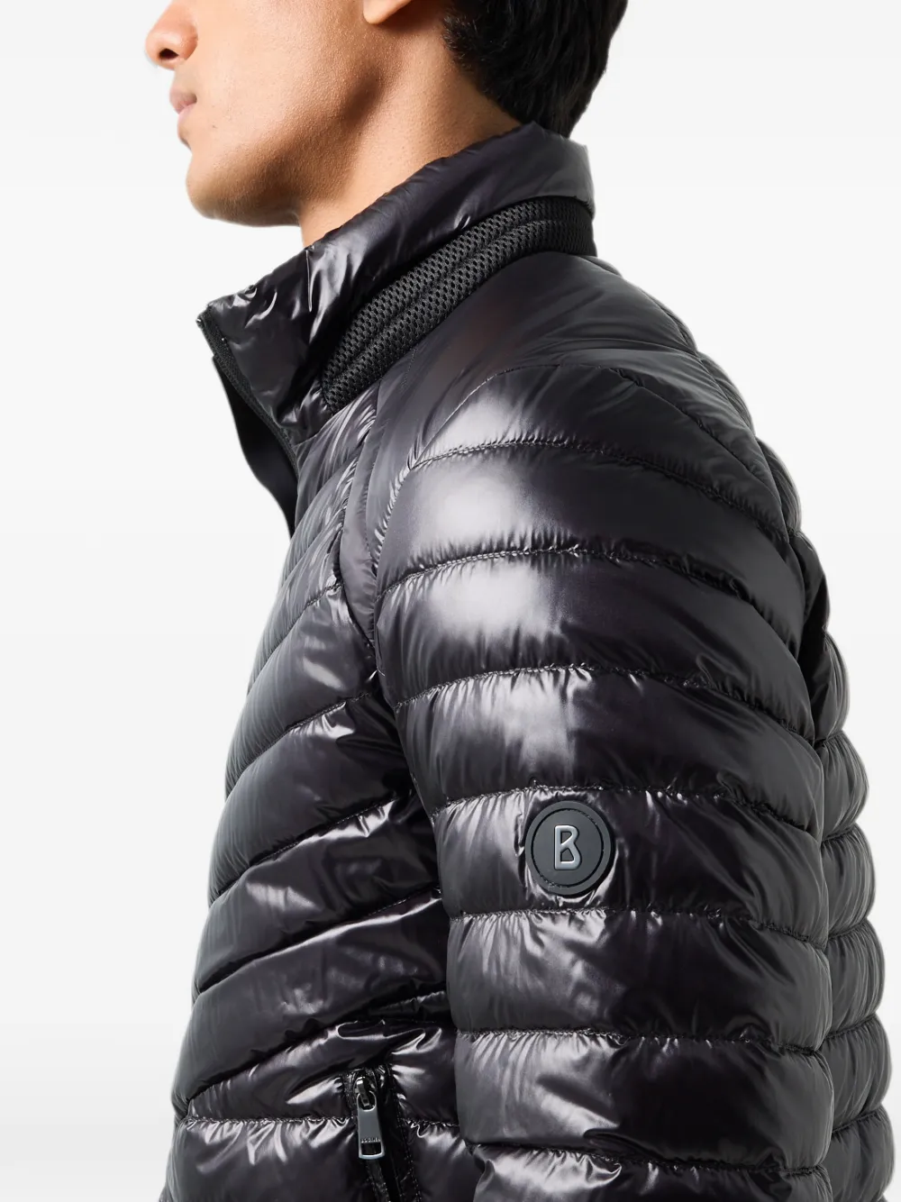 BOGNER Liman quilted down jacket Zwart