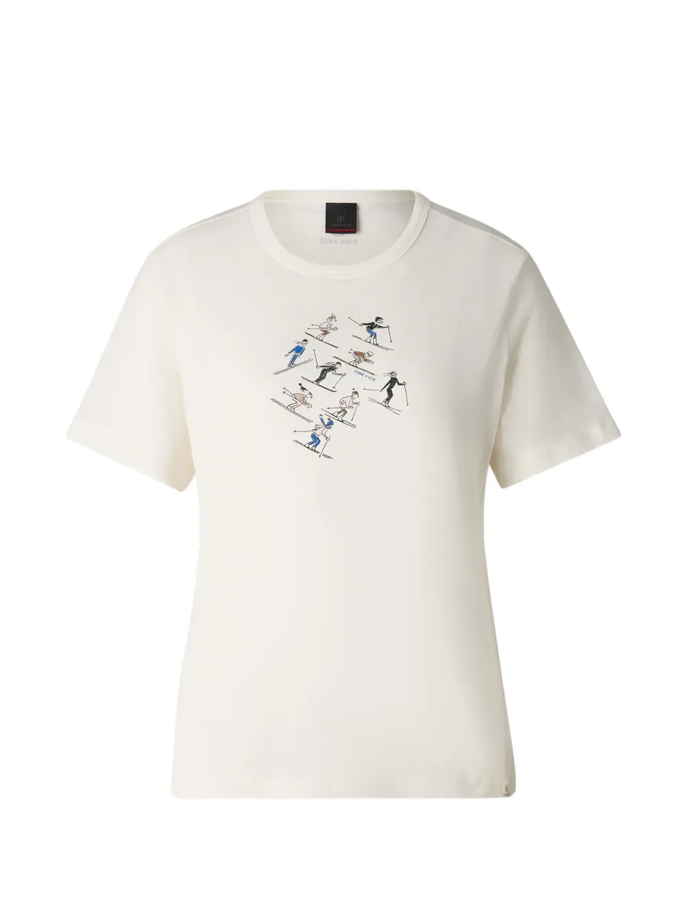 BOGNER FIRE+ICE Zyssa graphic-print T-shirt Beige
