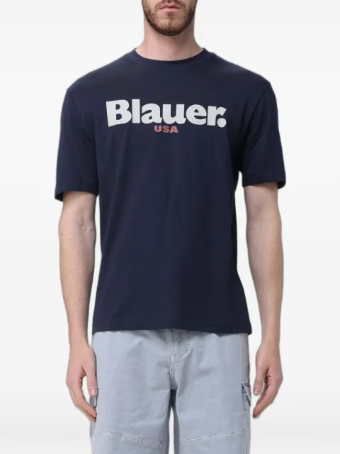 Blauer logo-print T-shirt