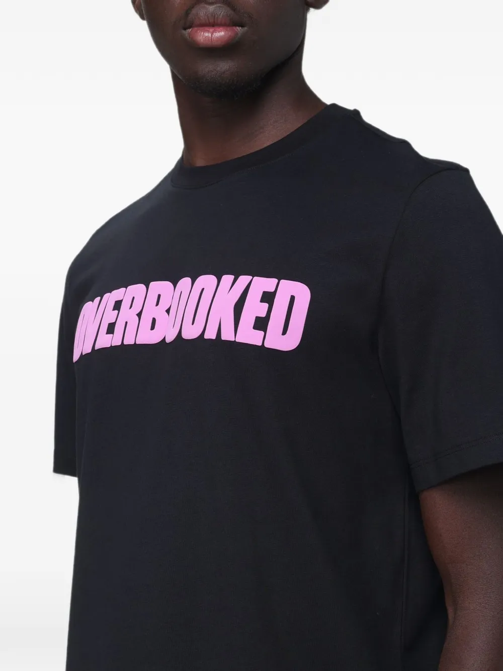 MSGM T-shirt met tekst Zwart