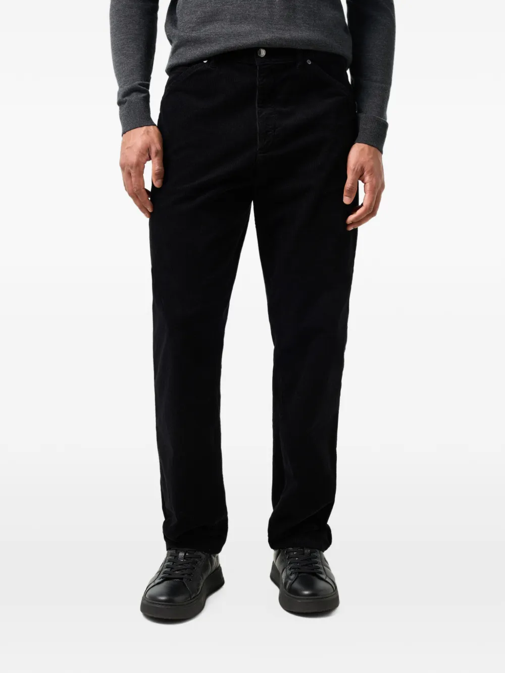 BOGNER Travis corduroy trousers Zwart