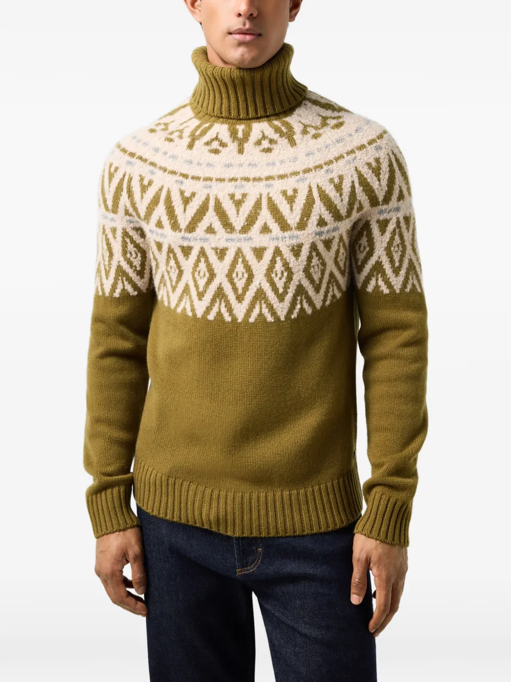 BOGNER Roxter cashmere sweater Groen