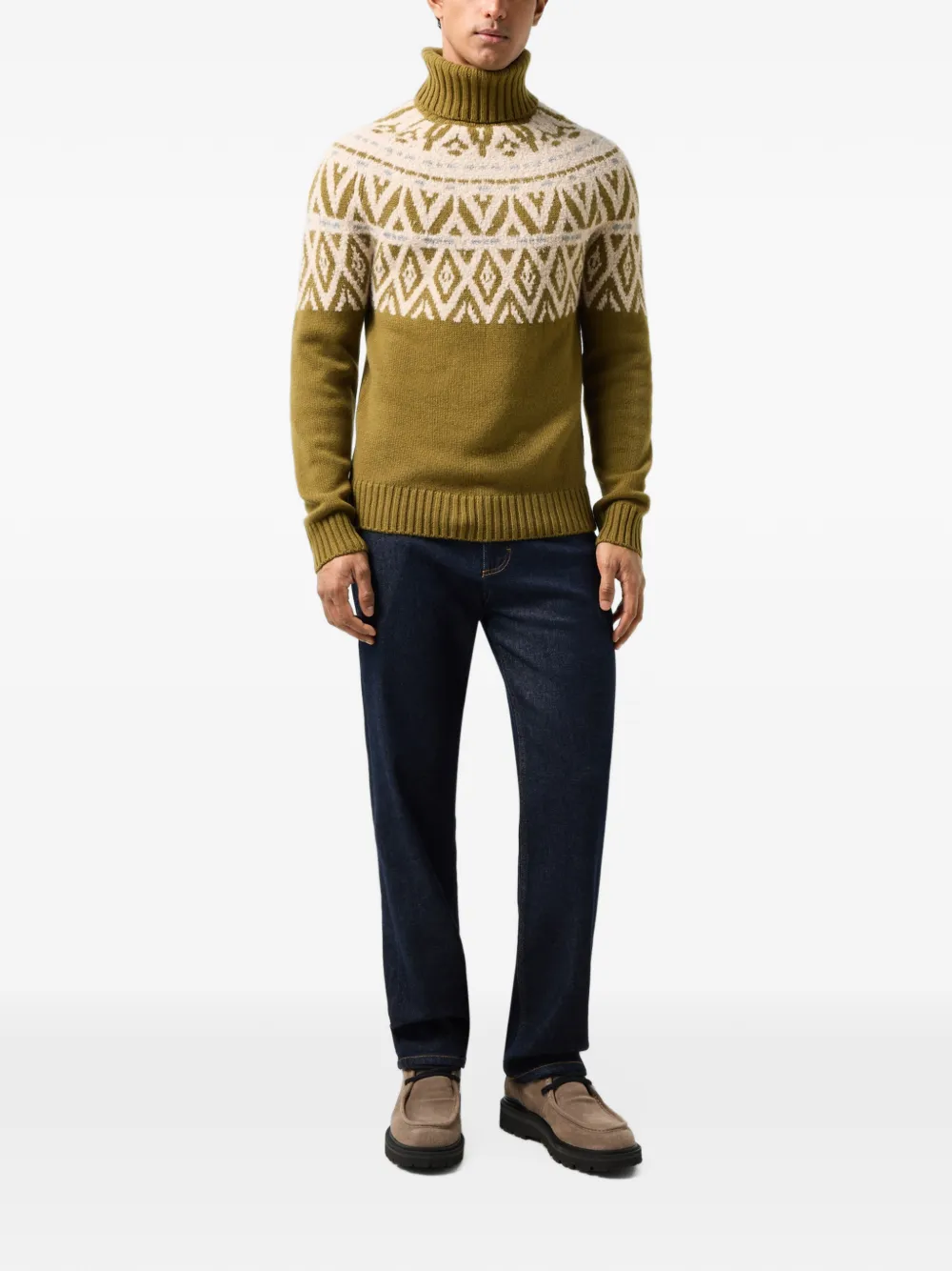 BOGNER Roxter cashmere sweater Groen