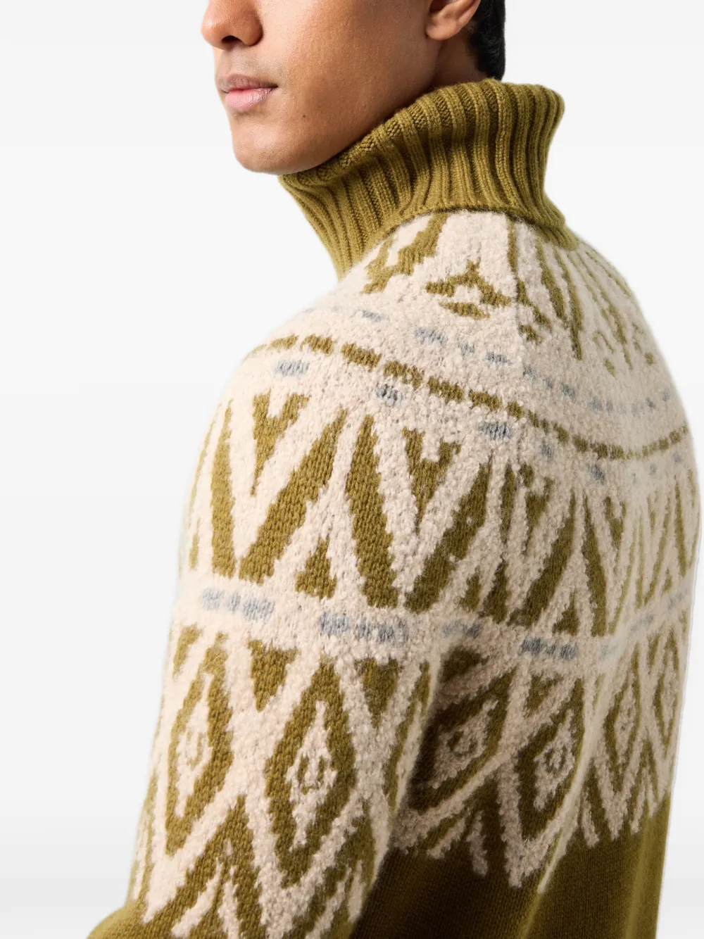 BOGNER Roxter cashmere sweater Groen