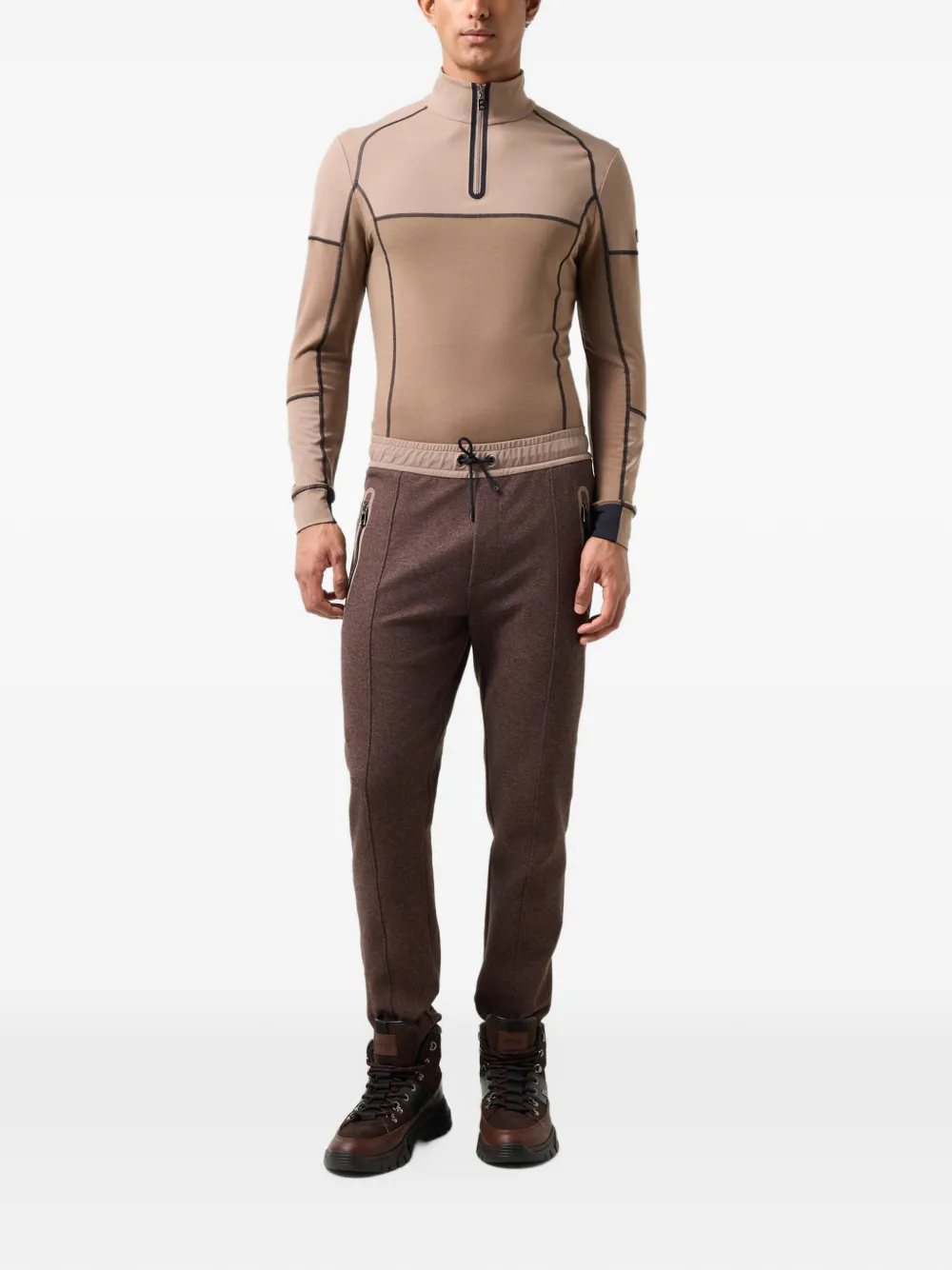 BOGNER Bryan drawstring-waist track pants - Marrone