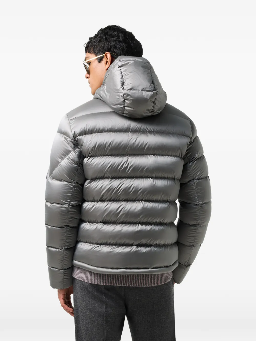 BOGNER Hugh hooded down jacket Grijs