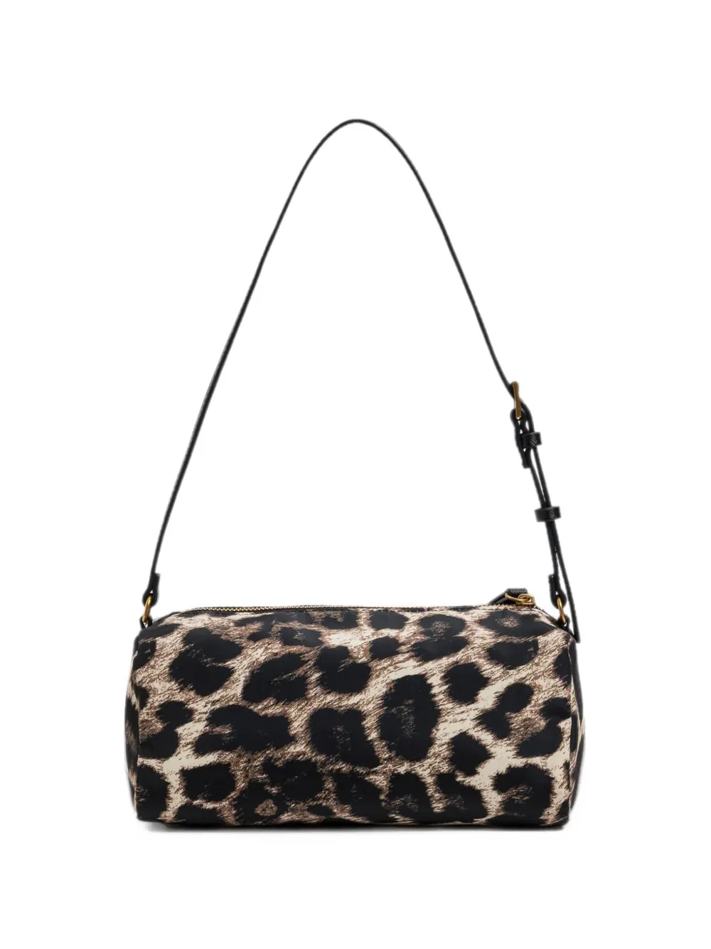 TWINSET animalier-print logo-plaque shoulder bag - Toni neutri