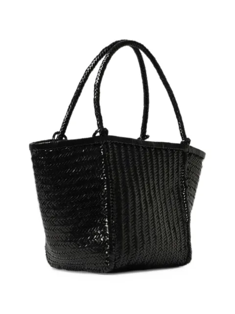 VIPERA mini woven tote bag