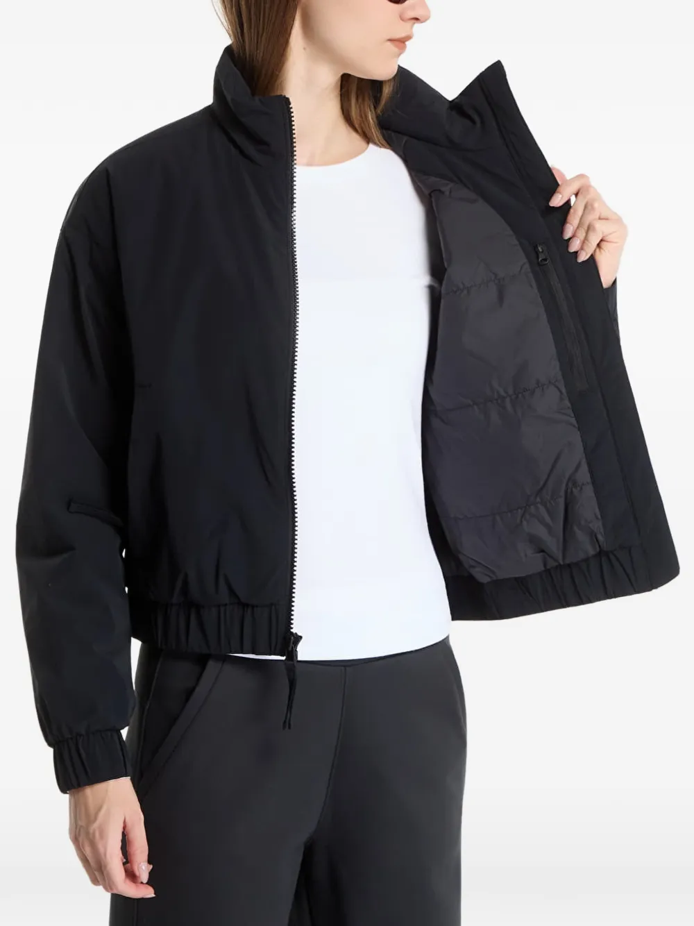 Columbia AmazeStretch insulated bomber jacket Zwart