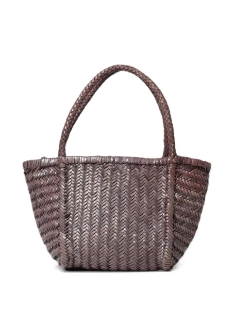 VIPERA mini woven tote bag