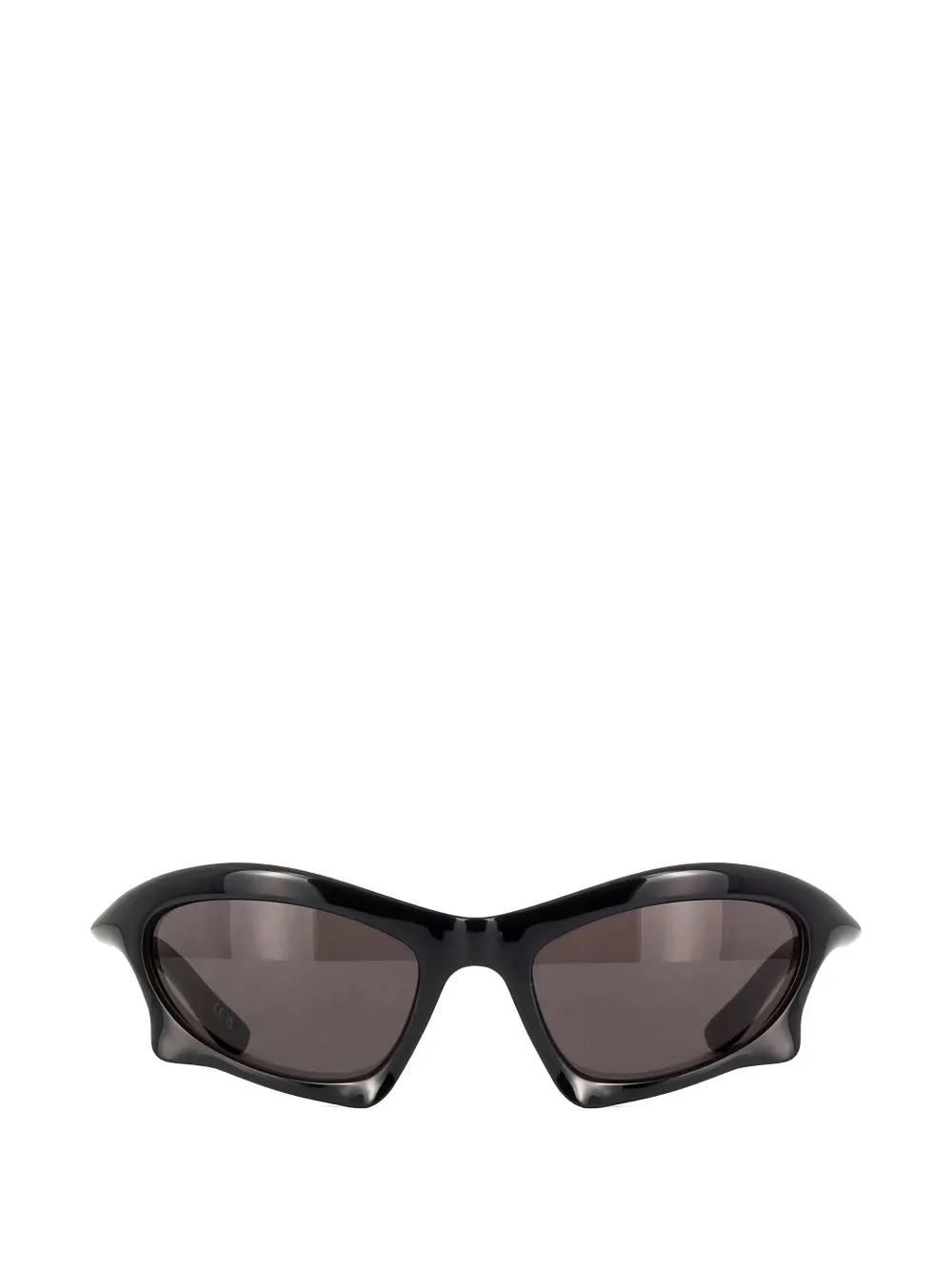 Balenciaga oval-frame sunglasses - Nero