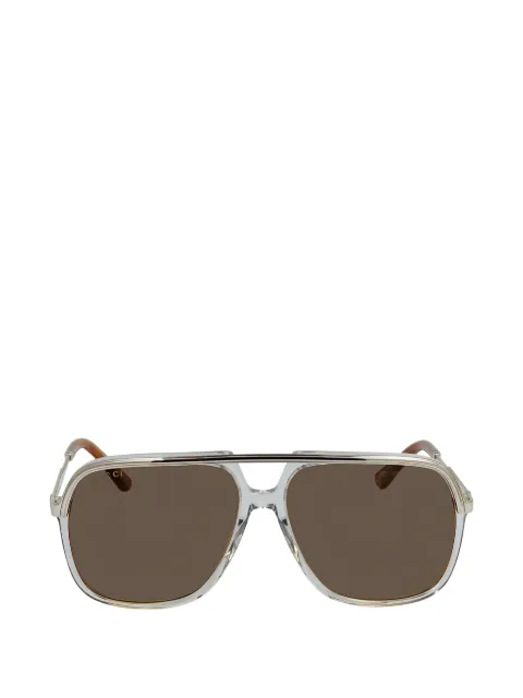 Gucci Eyewear Getönte Pilotenbrille