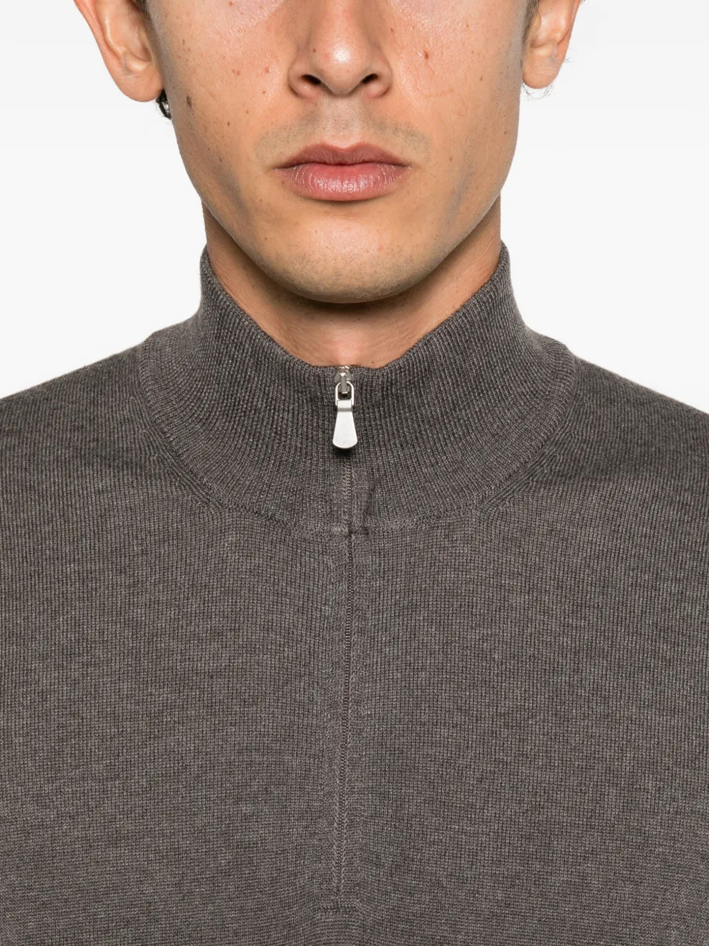 Barba quarter-zip sweater Bruin