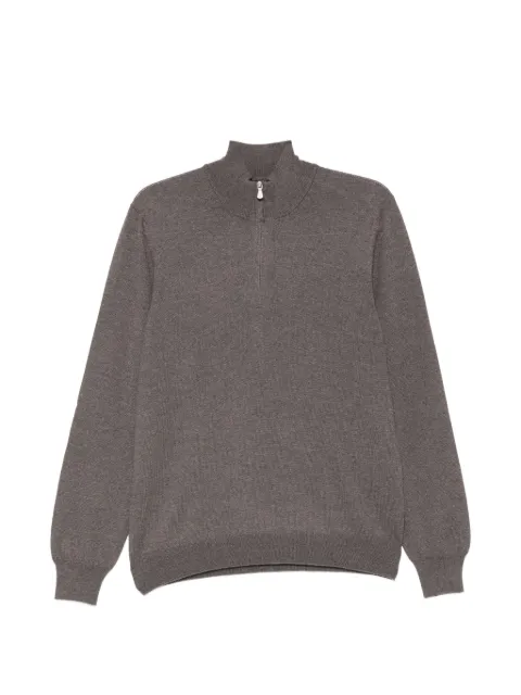 Barba quarter-zip sweater
