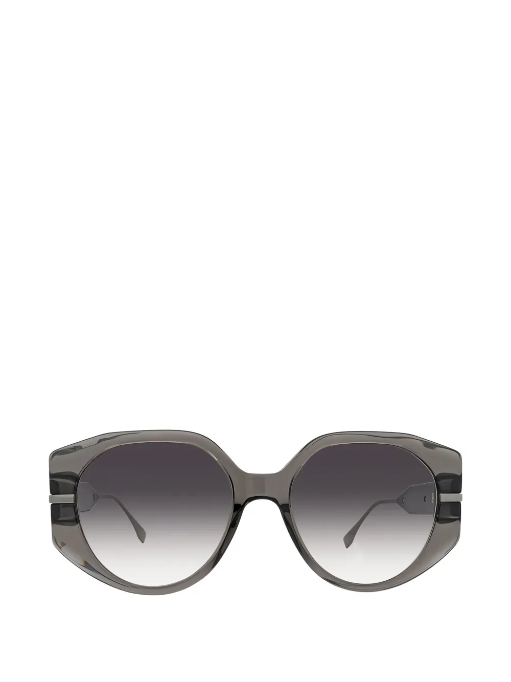 FENDI round-frame sunglasses Grijs