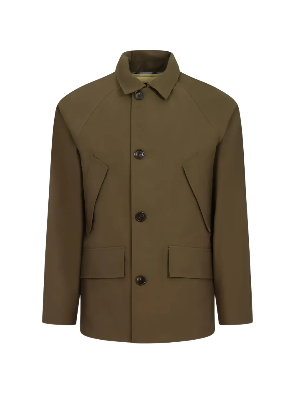 Woolrich hooded 3-in-1 jacket Groen