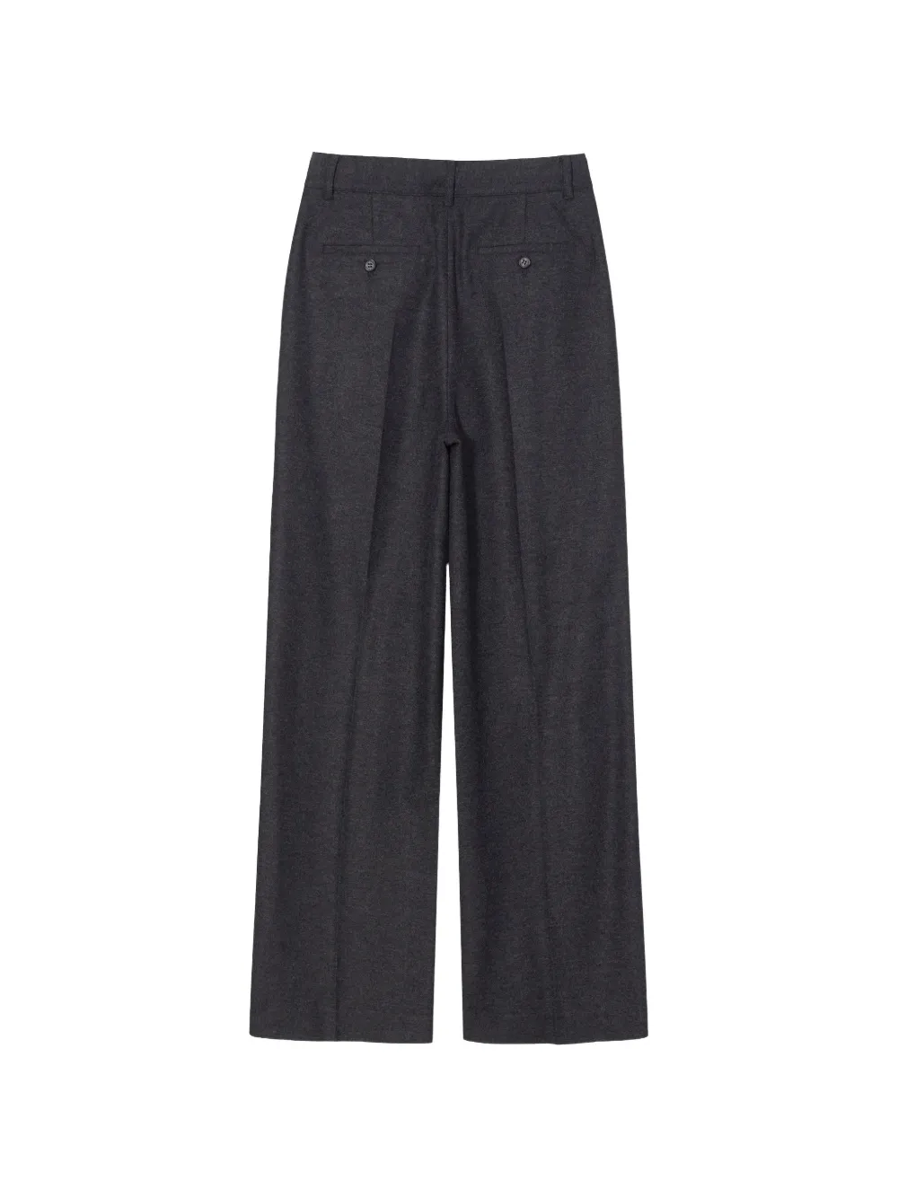 DUNST pinstriped pleated trousers Grijs